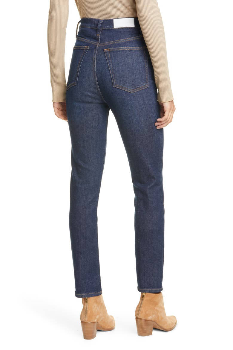 Originals Power Stretch High Waist Ankle Skinny Jeans, Alternate, color, WORN HERITAGE