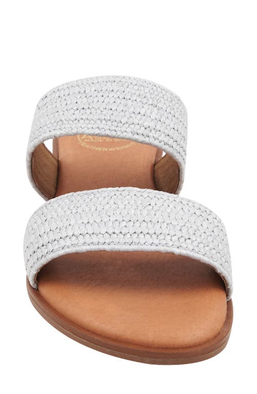 Andre Assous André Assous Galia Featherweights™ Slide Sandal In Silver