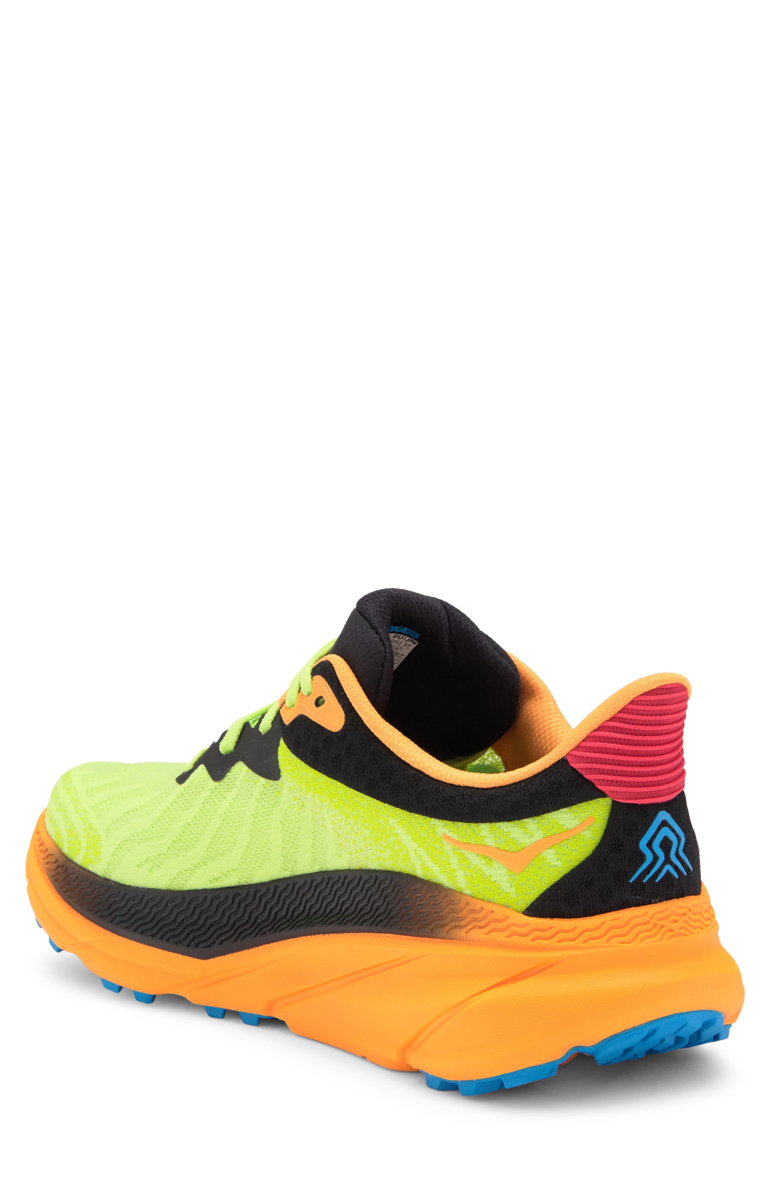 HOKA Challenger 7 Running Shoe, Alternate, color, Black / Lettuce