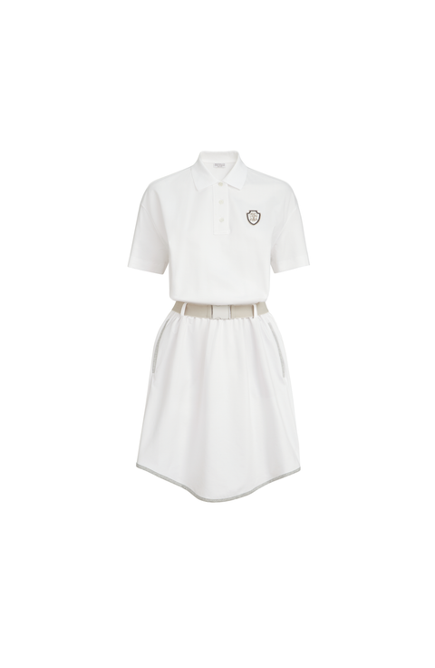 Couture interlock mini dress with logo