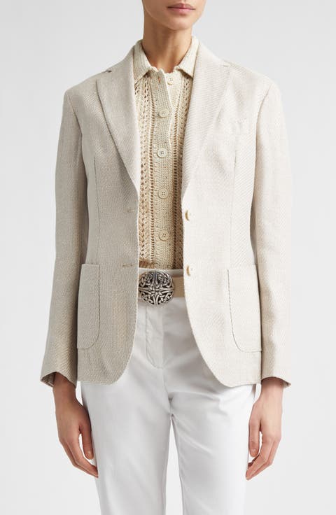 Silk, Linen & Cotton Jacket