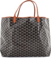 Pre-Owned Goyard Saint Louis Tote Coated Canvas GM