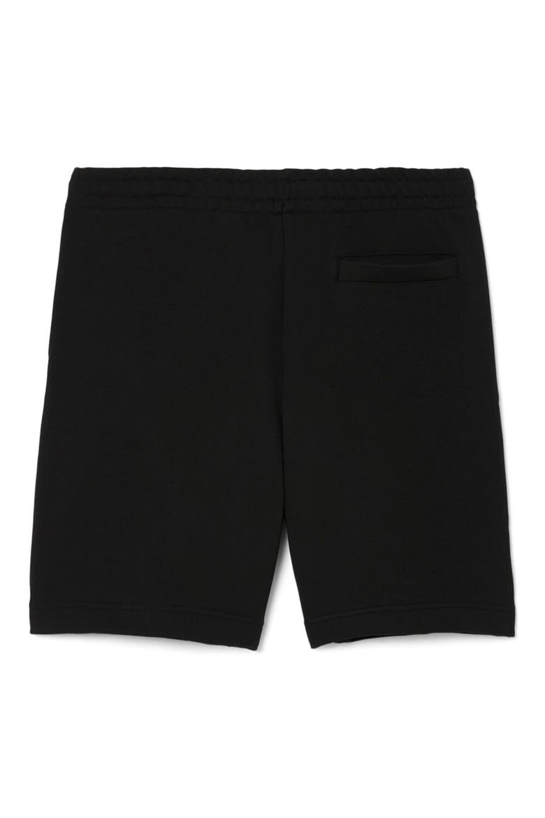 Cotton Fleece Sweat Shorts, Alternate, color, BLACK