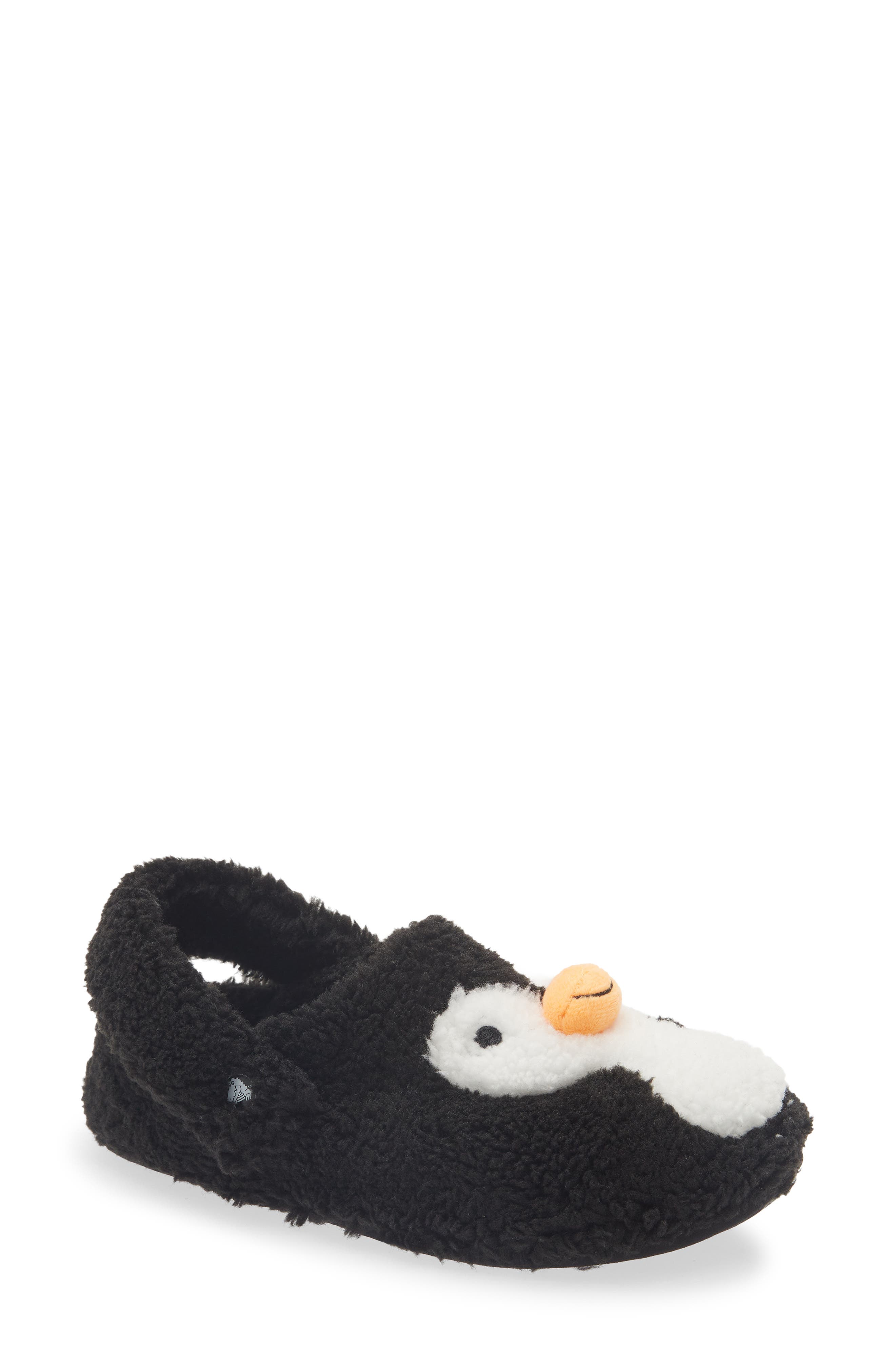 Classic Cozy Faux Fur Penguin Slipper