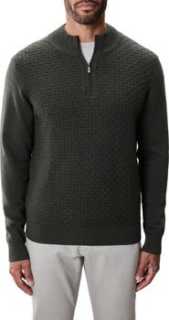 Robert Barakett Gellar Half Zip Sweater