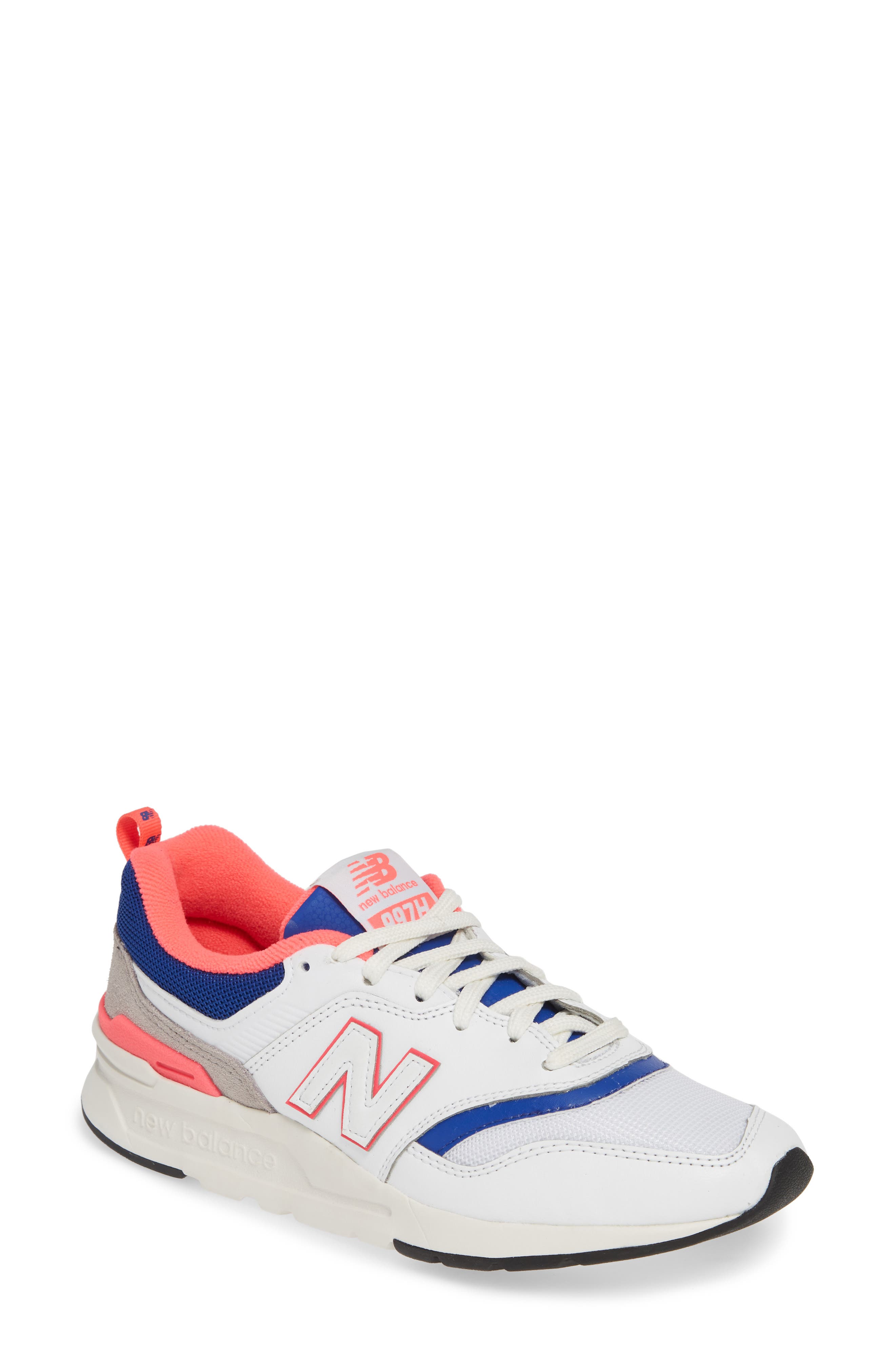997H Sneaker, Main, color, WHITE