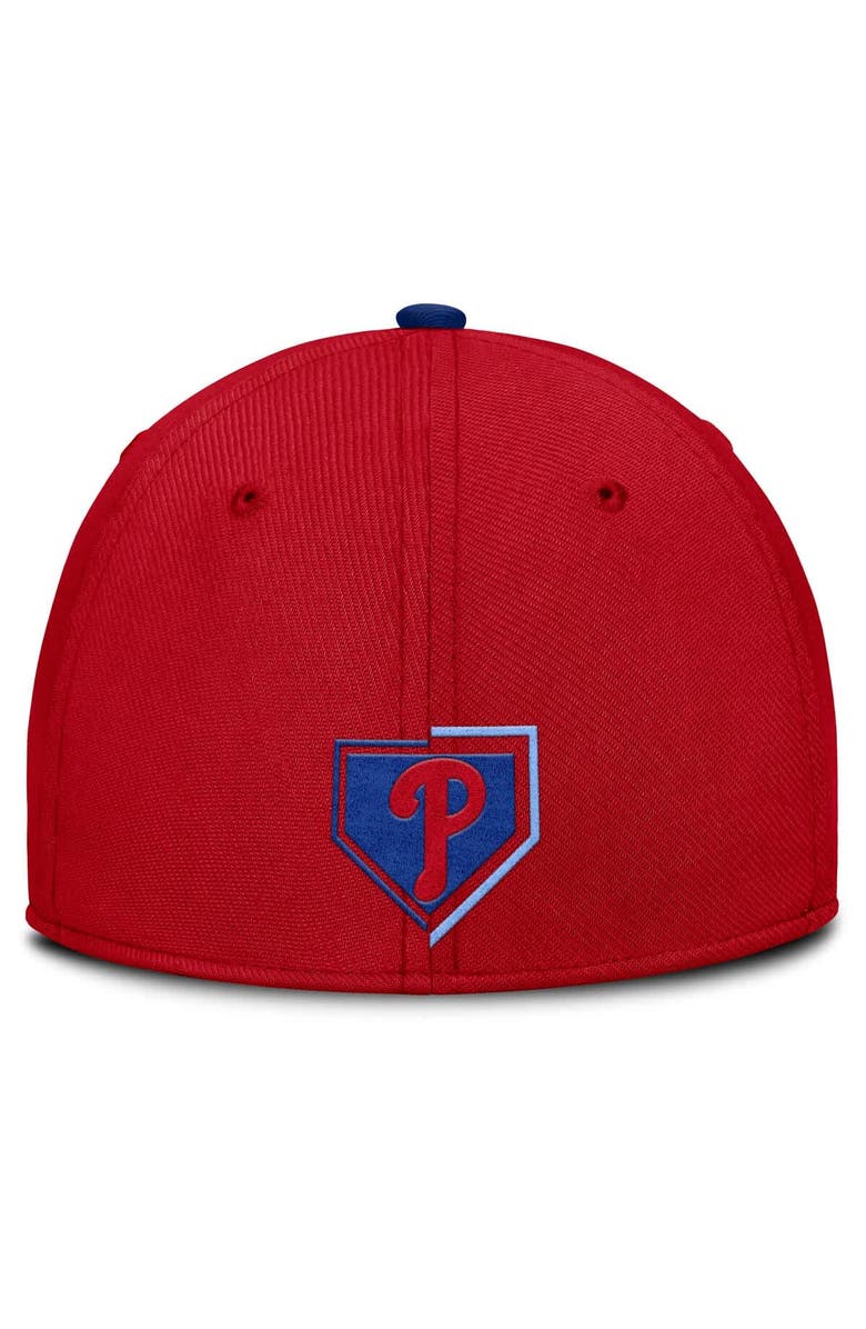 Nike Men's Nike Red Philadelphia Phillies Primetime Rise Dri-FIT Flex Hat, Alternate, color, Red