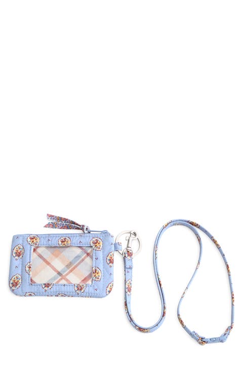 Zip ID Pouch with Breakaway Lanyard