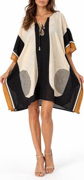 RANEES Cotton Poncho