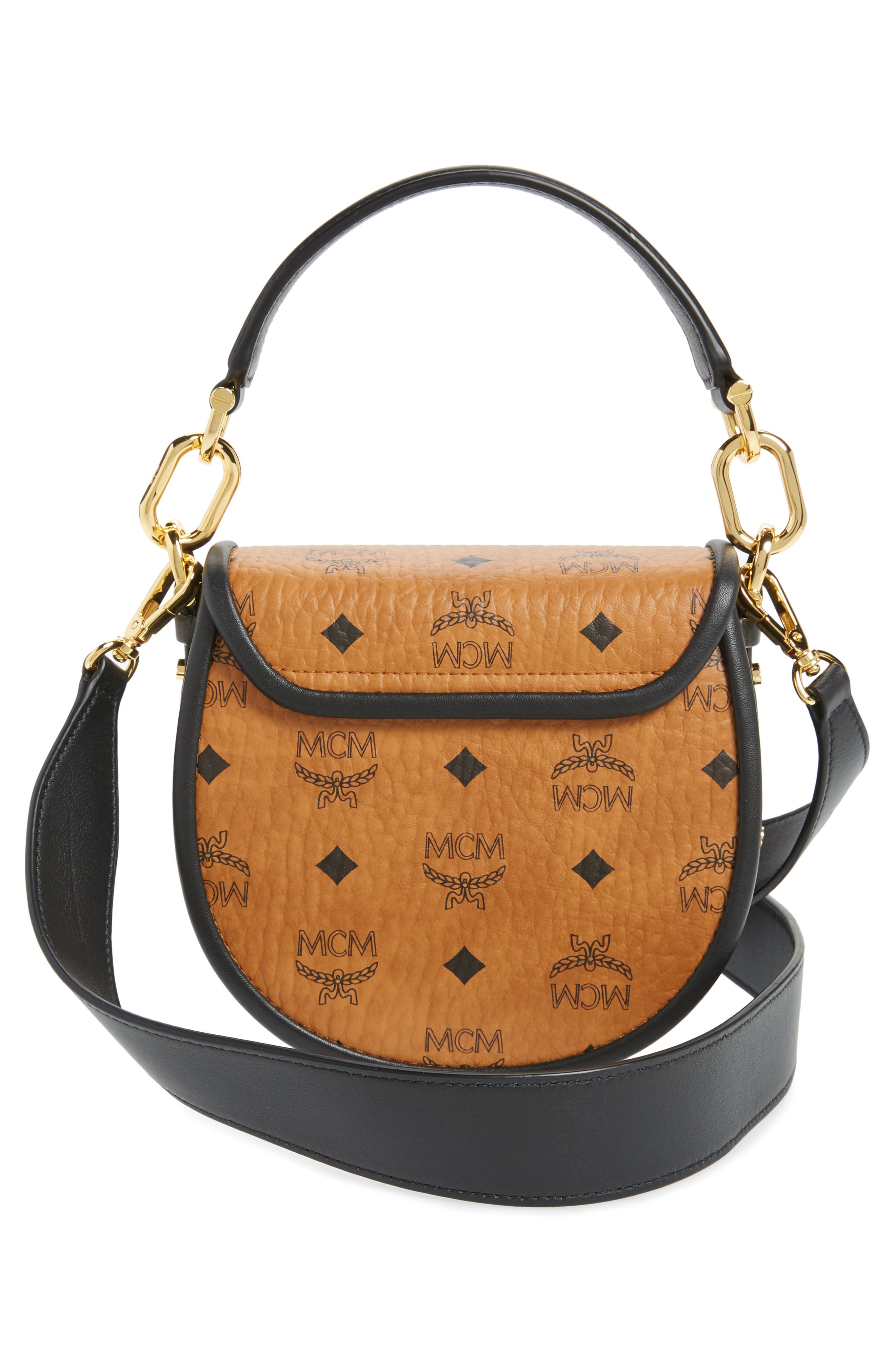 MCM Patricia Visetos Coated Canvas Crossbody Bag, Alternate, color, 