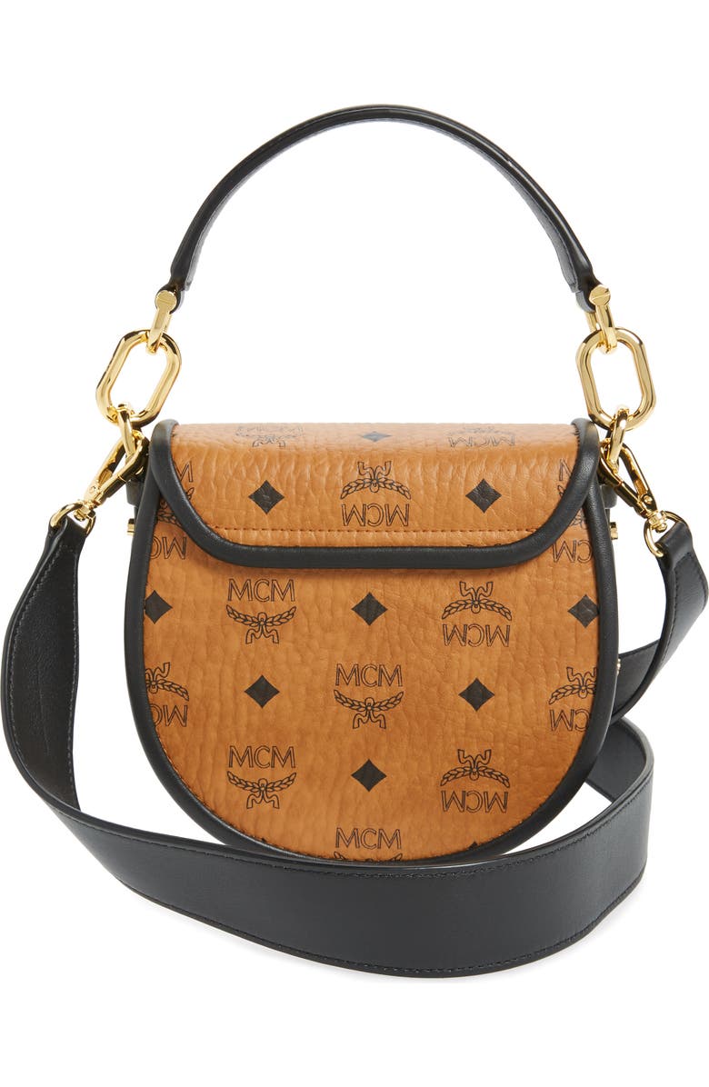 MCM Patricia Visetos Coated Canvas Crossbody Bag, Alternate, color,