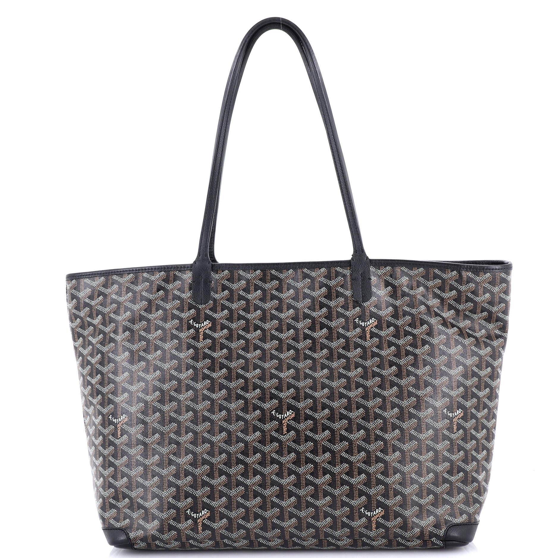 Pre-Owned Goyard Artois Tote Coated Canvas MM, Alternate, color, 