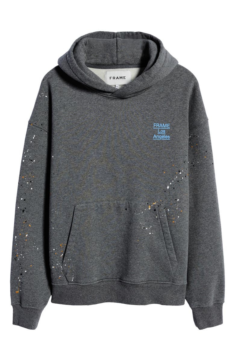 FRAME Men's Logo Paint Splash Hoodie, Alternate, color,