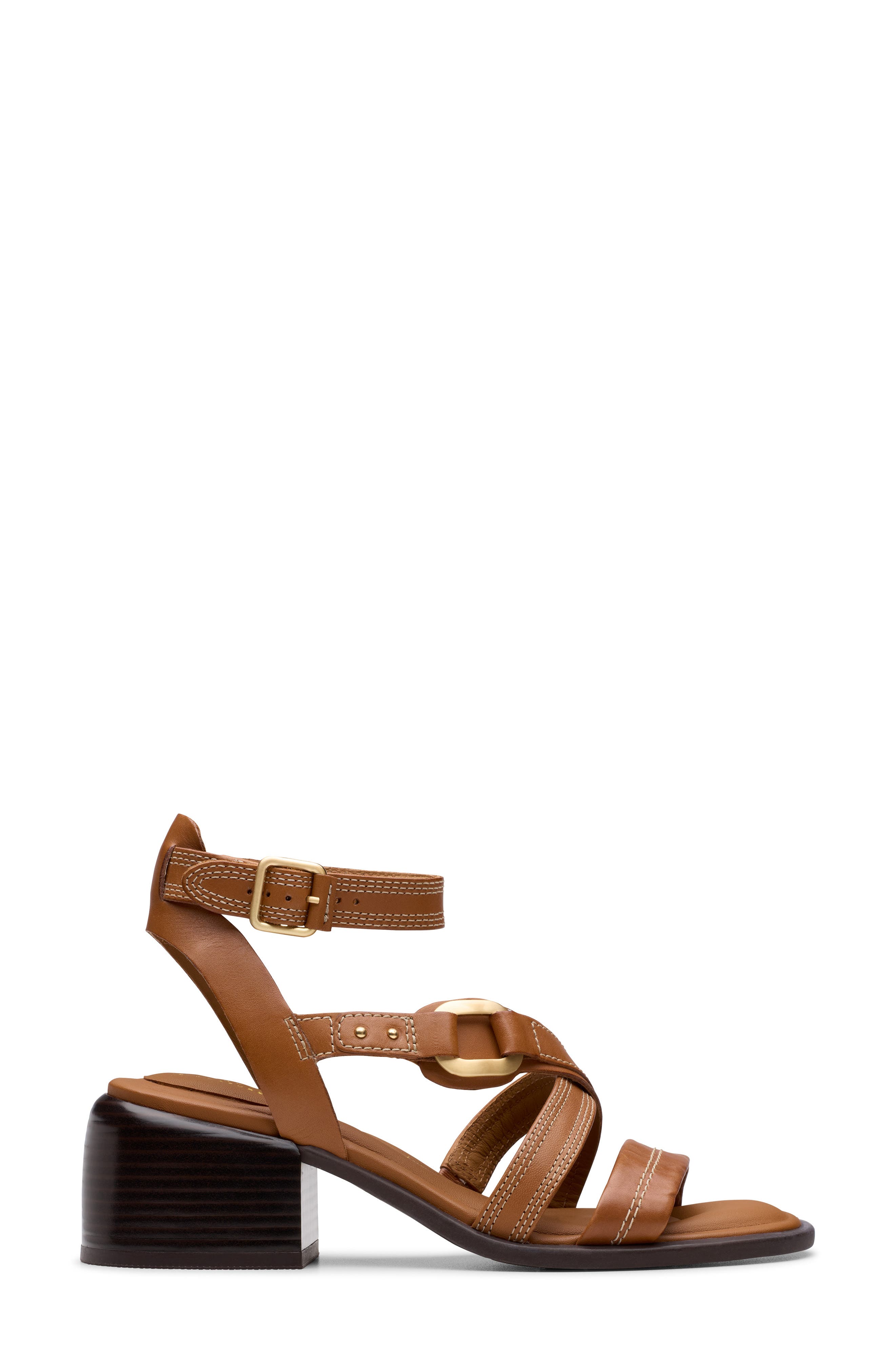 Morwyn Block Heel Sandal, Alternate, color, TAN LEATHER