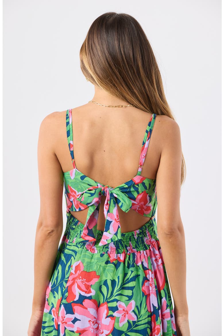 Rio Maxi Dress, Alternate, color, HONDURAS NAVY
