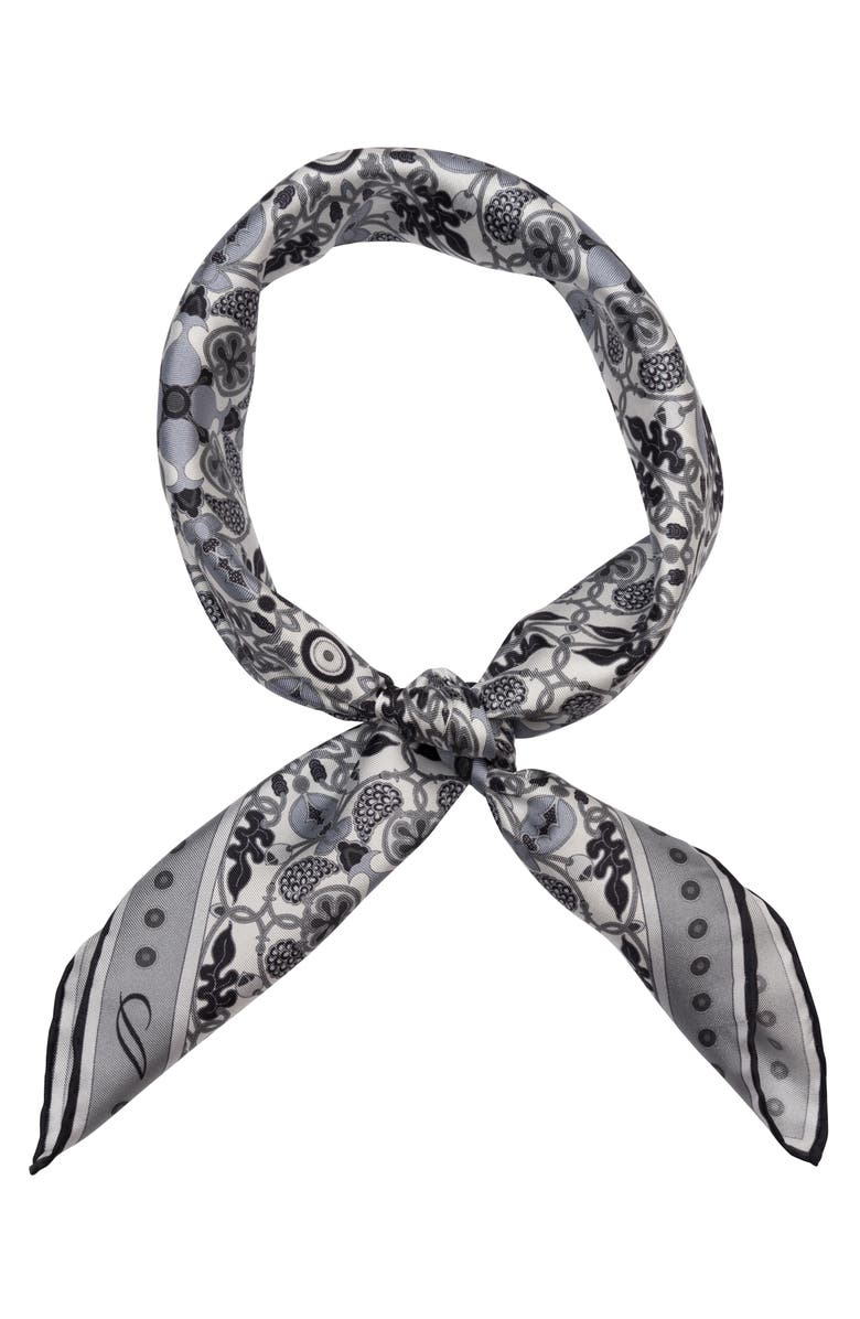 Elizabetta Barbaresco - Hand Rolled Silk Neckerchief, Alternate, color, 