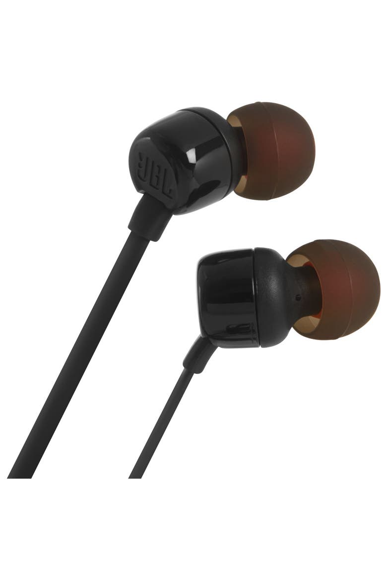 T Series T110 In-Ear Wired Headphones, Alternate, color, Black