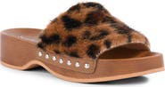 Seychelles Windswell Faux Fur Slide Sandal