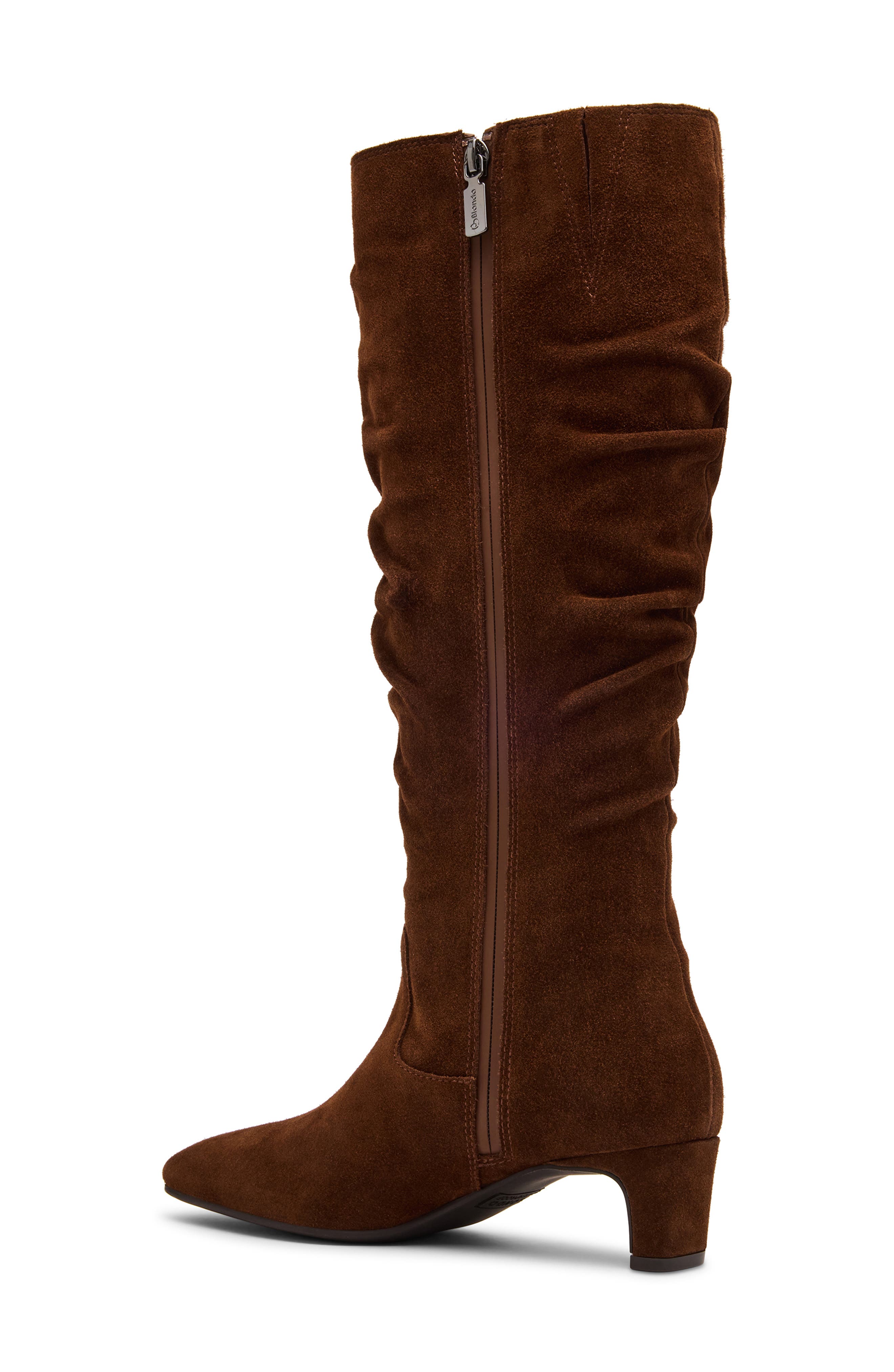 Saren Waterproof Leather Boot, Alternate, color, CHOCOLATE SUEDE