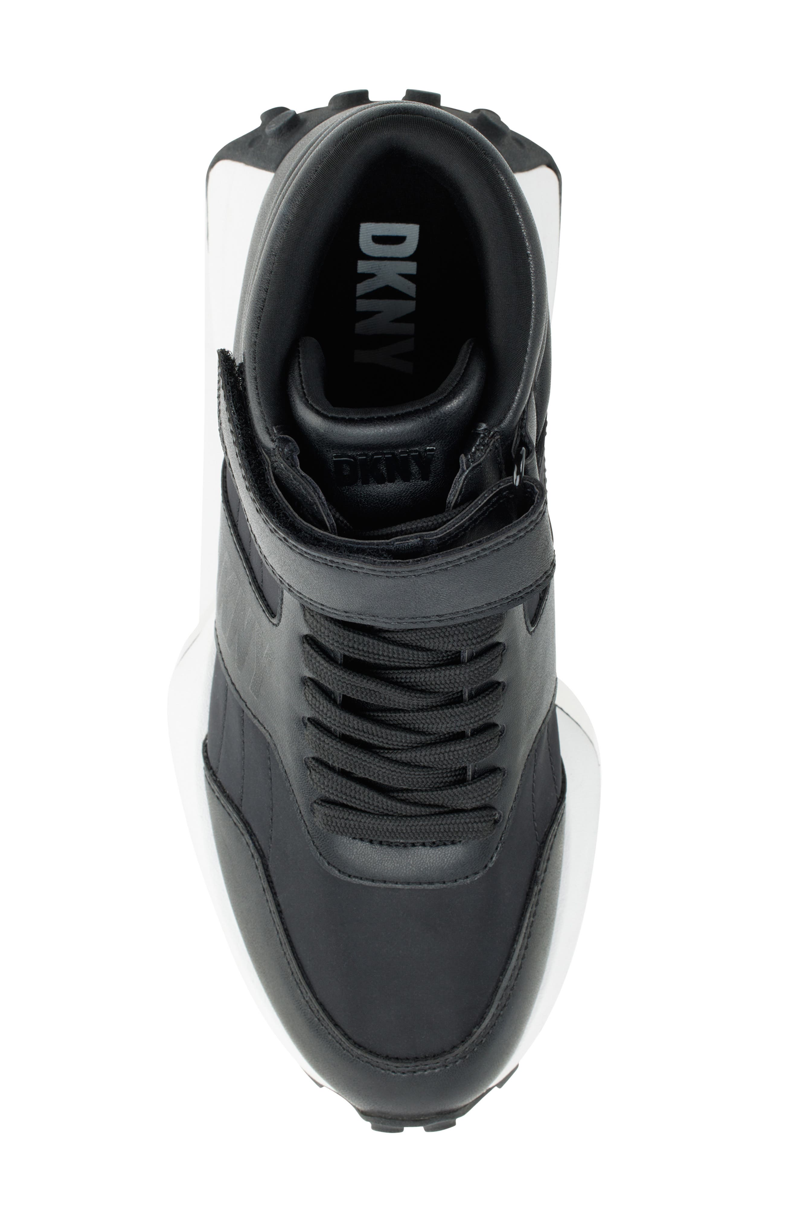 DKNY Noemi Sneaker, Alternate, color, Black