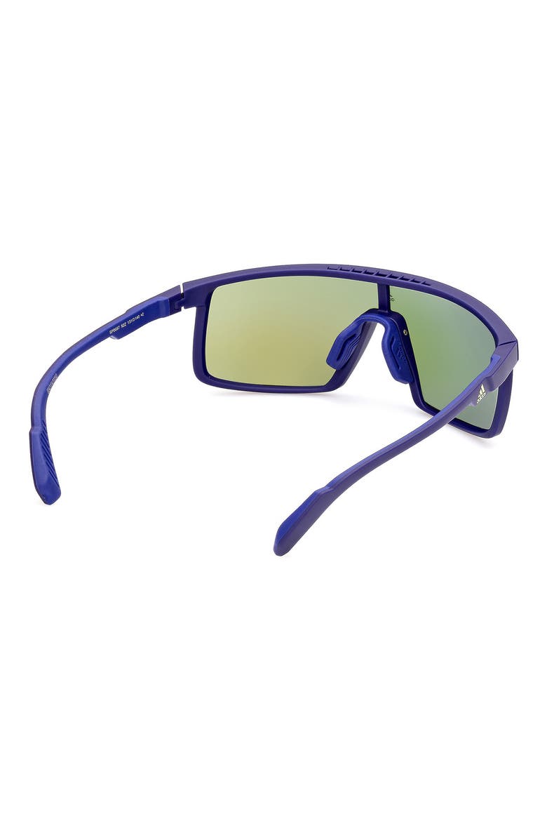Shield Sunglasses, Alternate, color, BLUE / MIRROR VIOLET