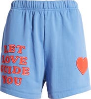 THE MAYFAIR GROUP Let Love Guide You Sweat Shorts