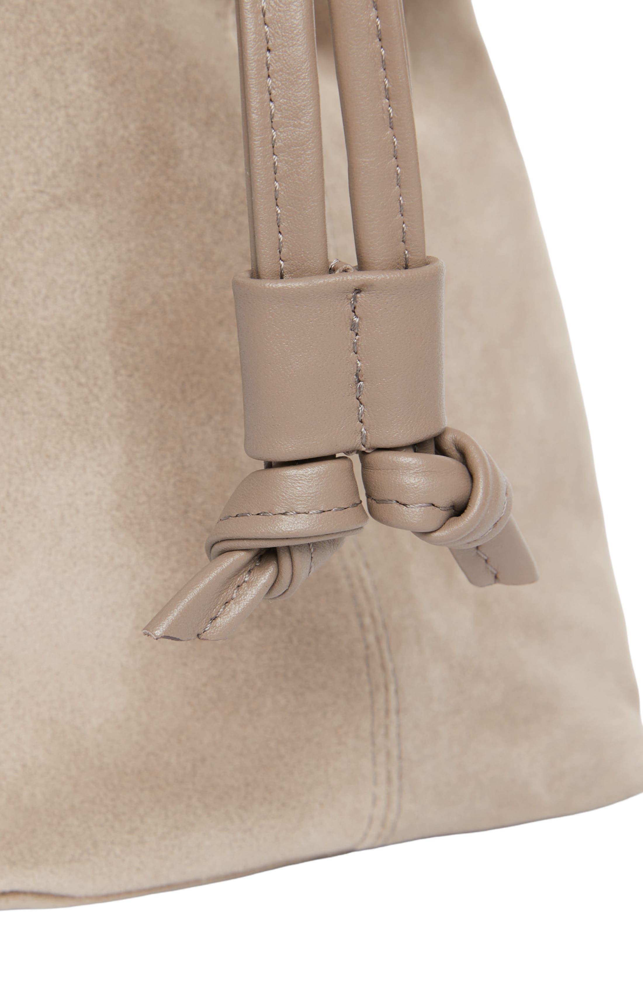 Asisi Large Suede Carryall Tote, Alternate, color, Clay Suede
