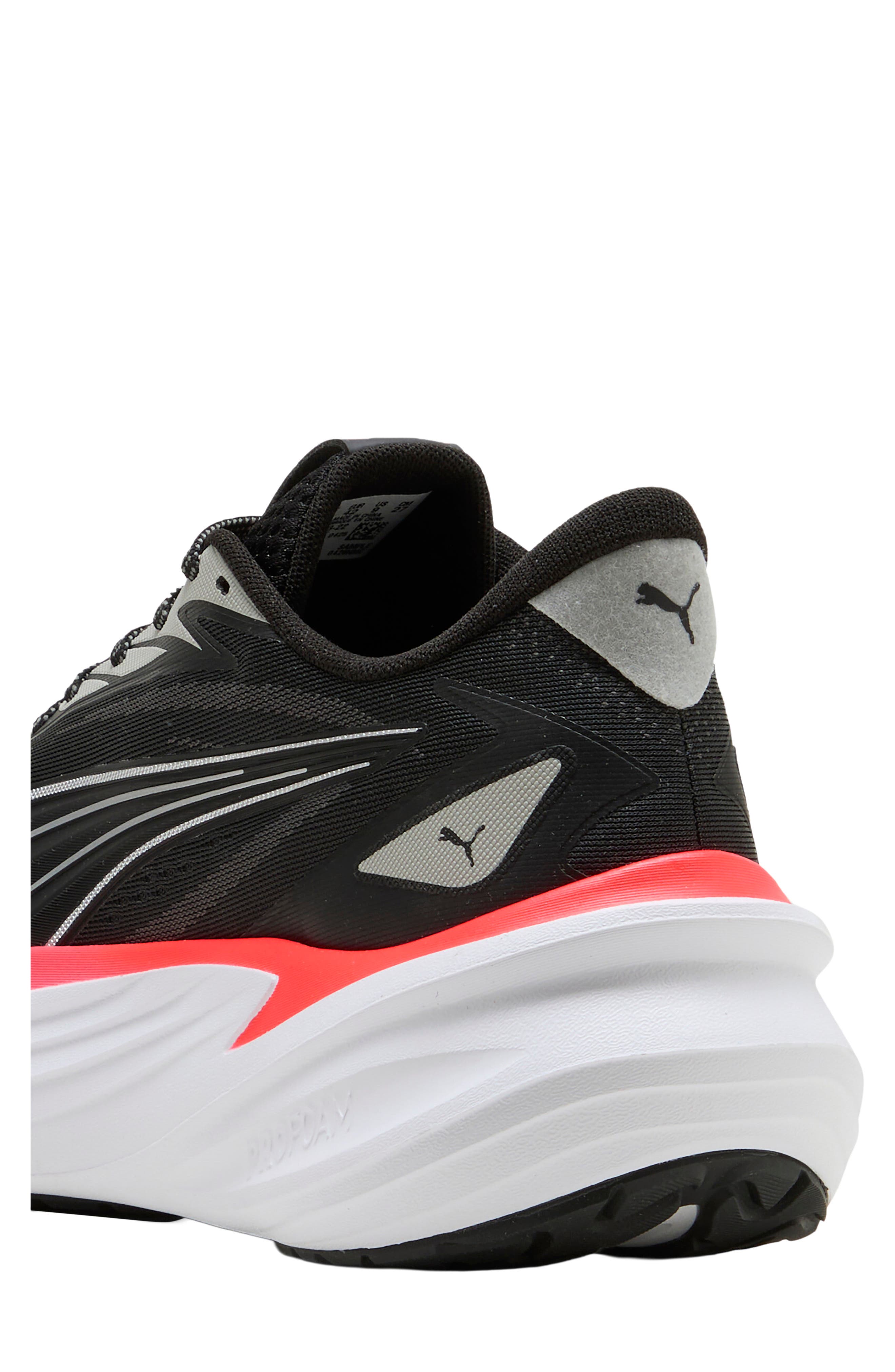 Maxima Pro Sneaker, Alternate, color, PUMA BLACK/ RED/ LAVENDER