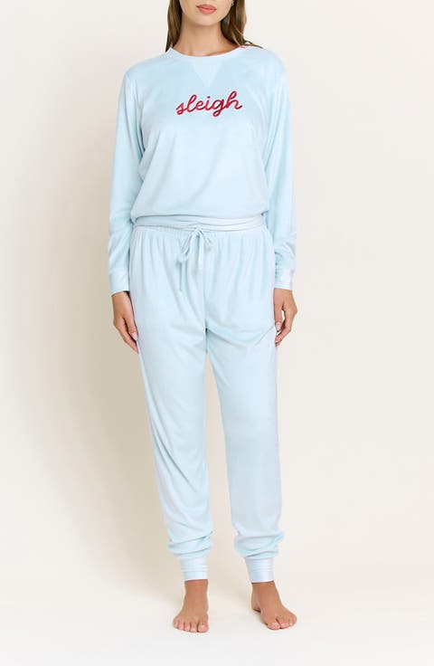 Simply Cozy Velour Pajamas