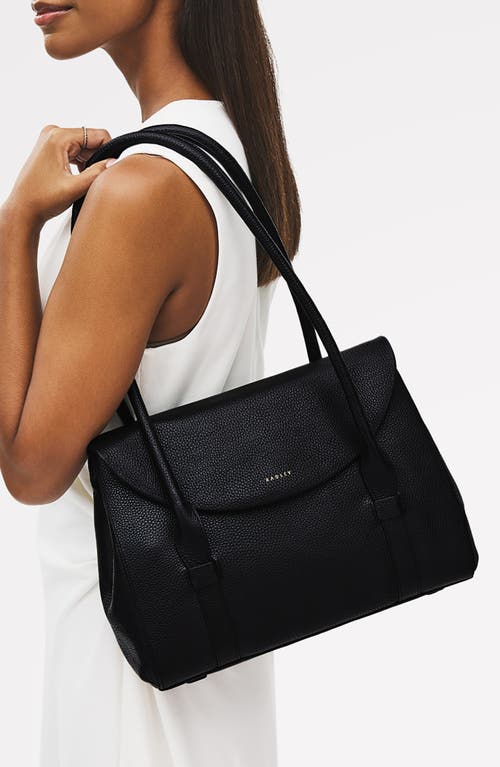 Radley Briar Hill Medium Flapover Shoulder Bag In Black