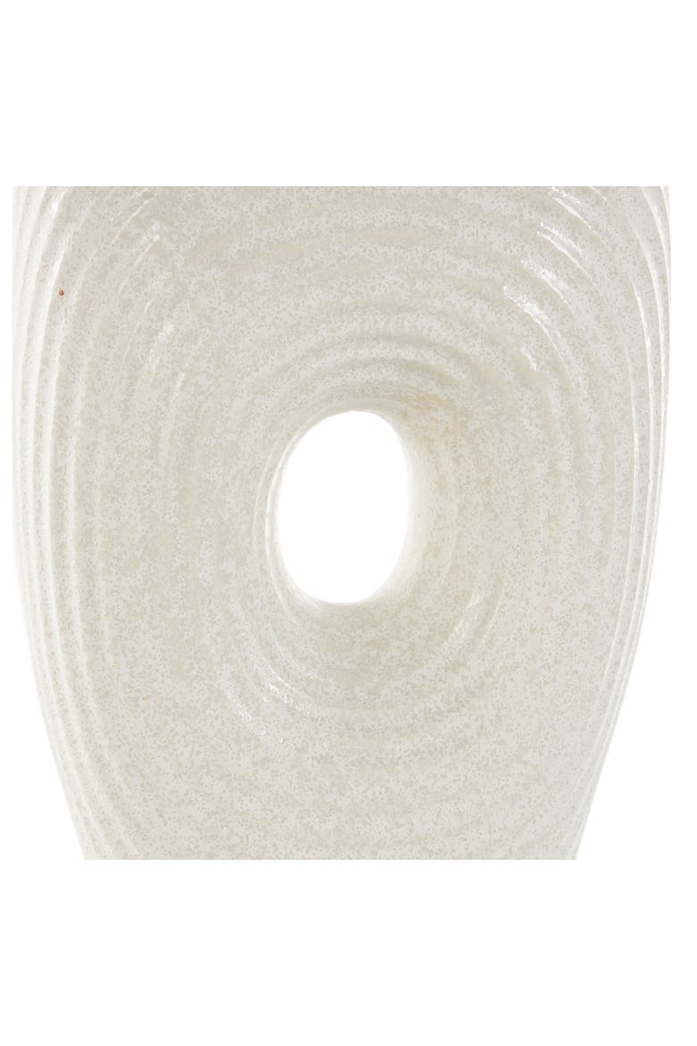 Textured Ceramic Vase, Alternate, color, WHITE