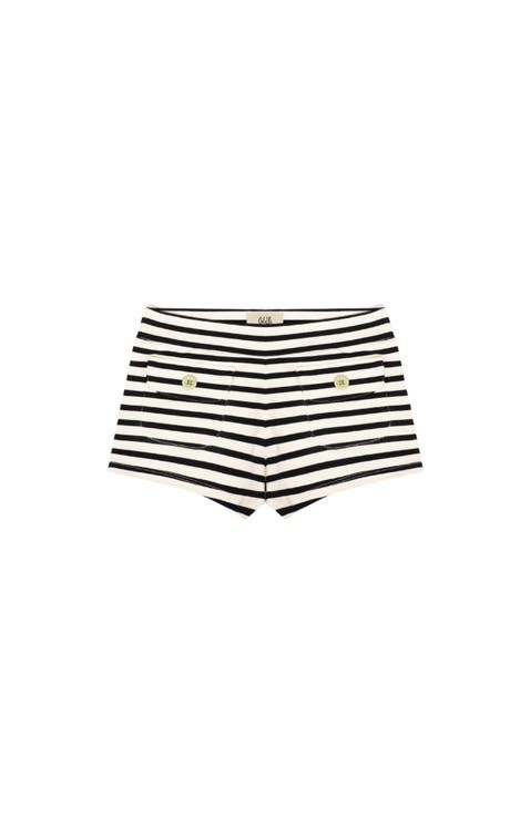 Button Mini Shorts