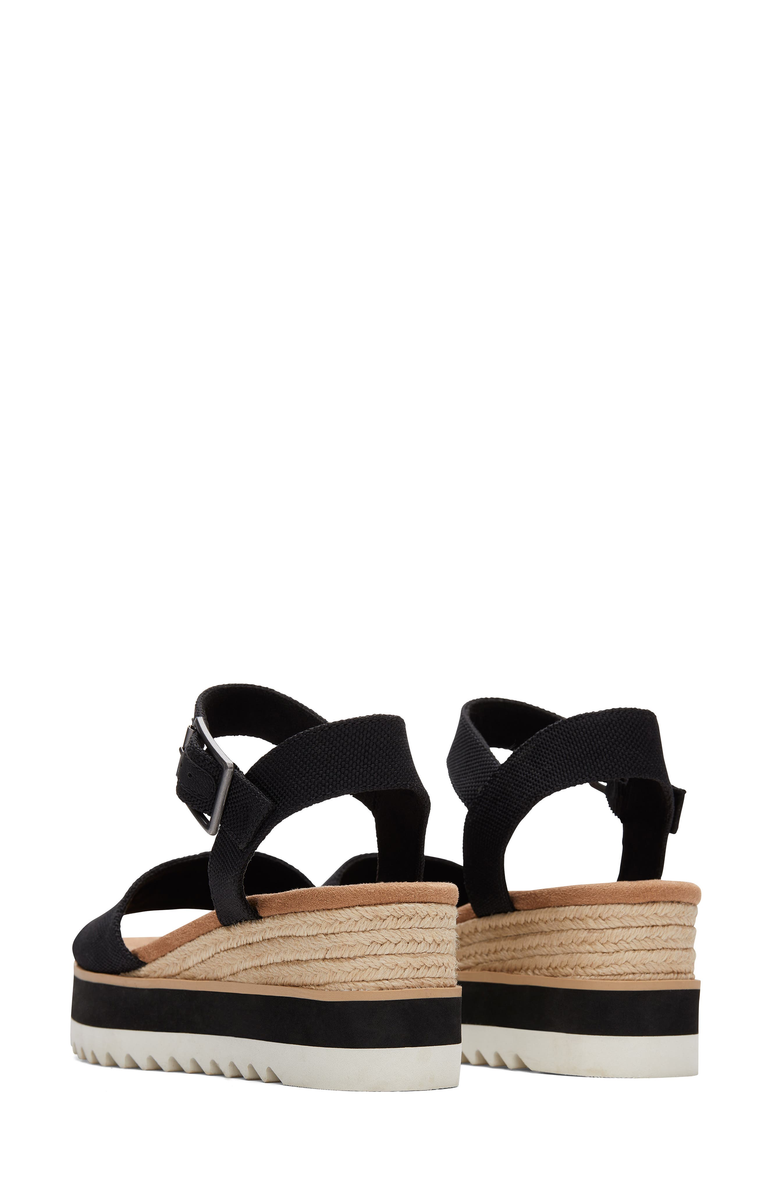 TOMS Diana Platform Wedge Sandal, Alternate, color, 