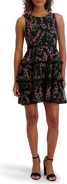 Kensie Embroidered Minidress
