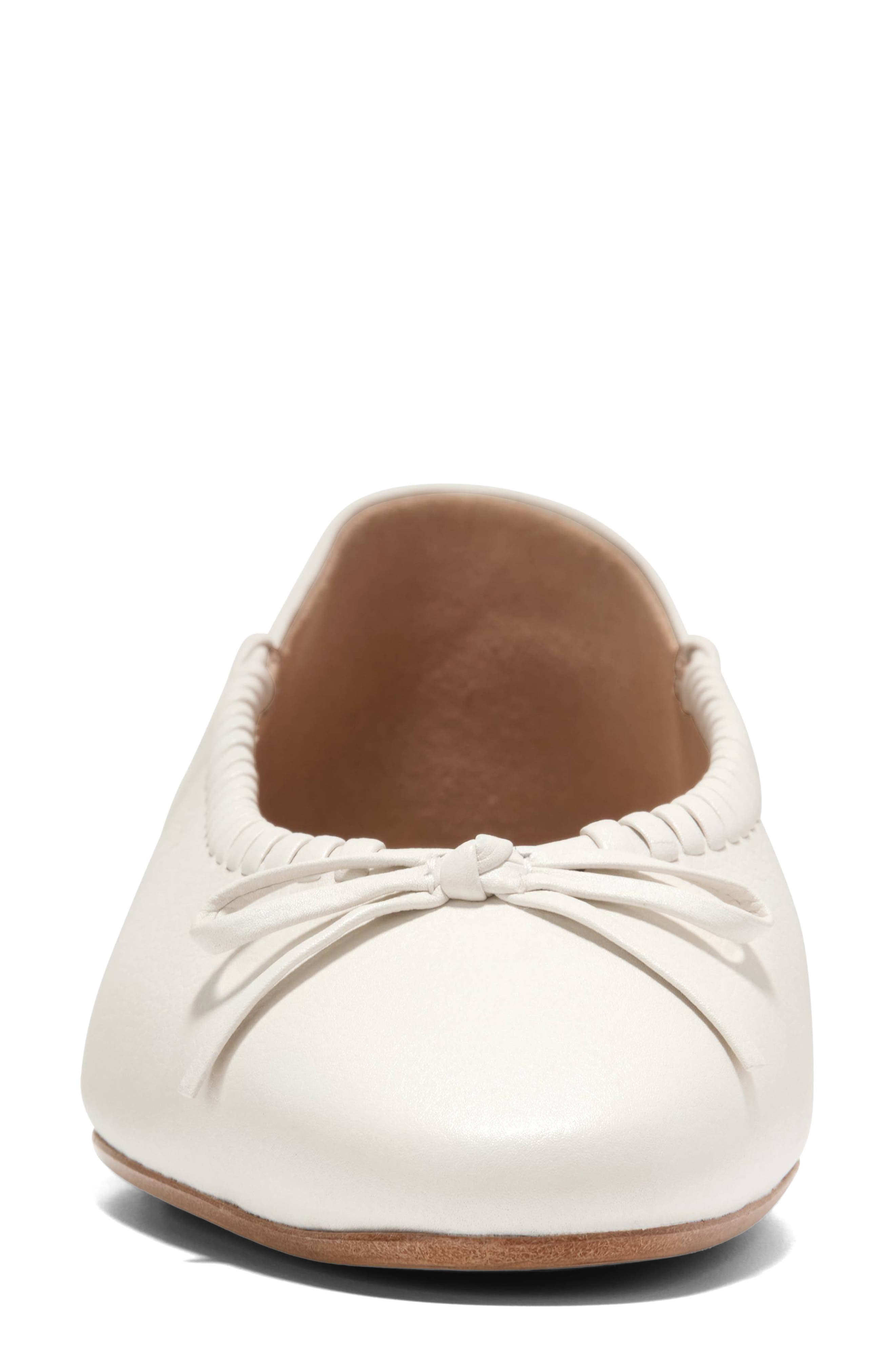 Jaya Travel Ballet Flat, Alternate, color, POWDER TUMBLED LEATHER