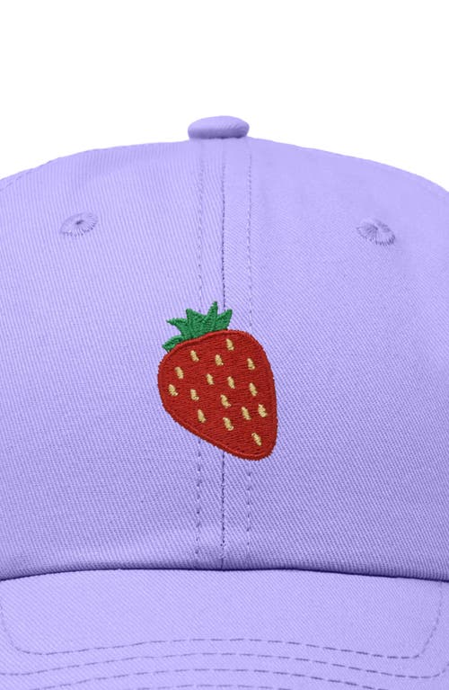 Dalix Strawberry Hat In Lavender