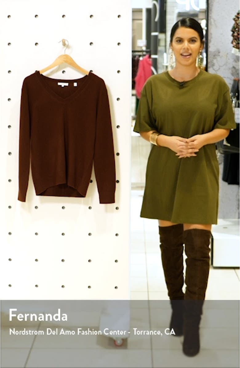 Weekend V-Neck Cashmere Sweater, sales video thumbnail