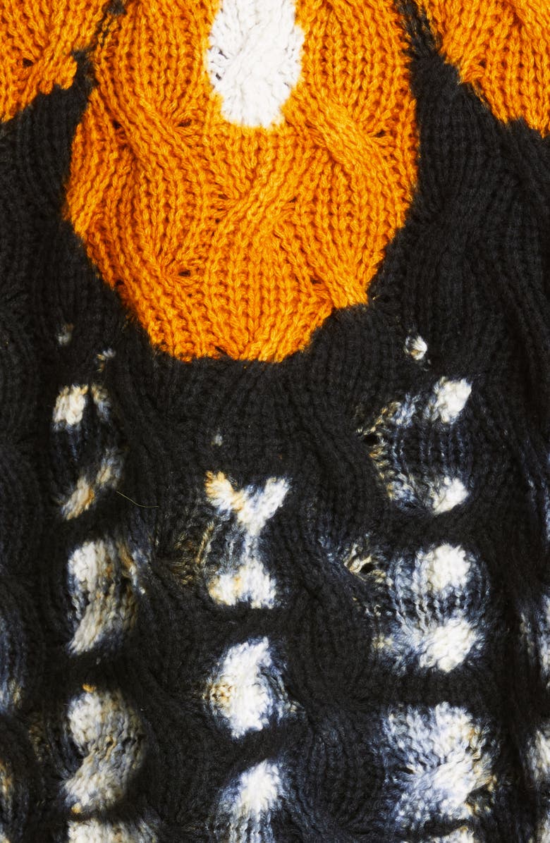 Altuzarra Lagune Cashmere Cable Knit Sweater, Alternate, color, 