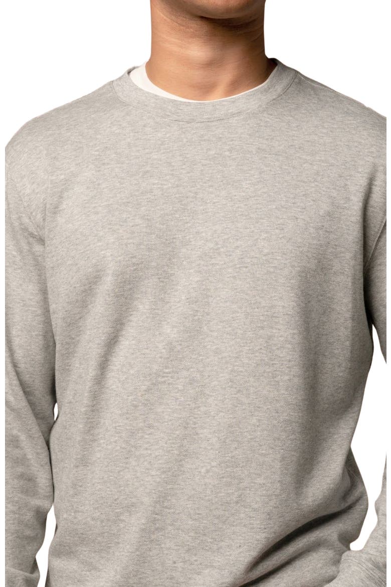 Terry Twillback Crew, Alternate, color, Grey Heather
