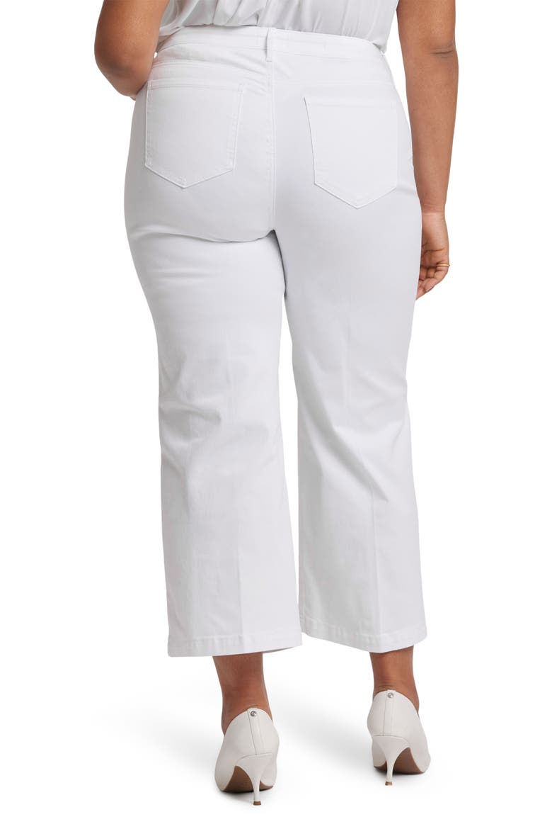 Teresa Ankle Wide Leg Jeans, Alternate, color, OPTIC WHITE