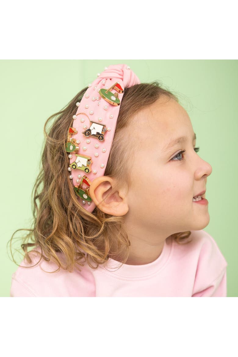 Golf Gemstone Headband, Alternate, color, Blush Pink