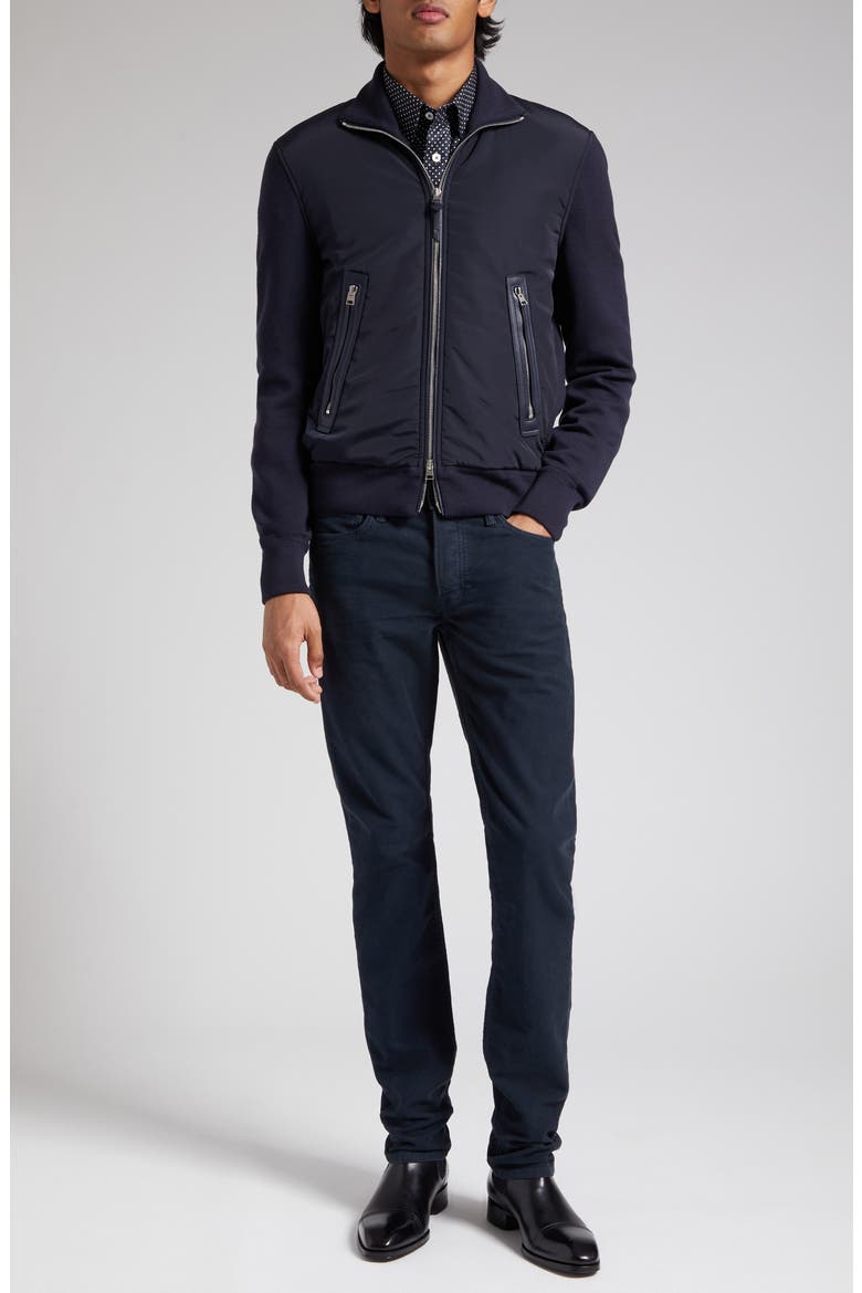 Moleskin Slim Fit Five-Pocket Pants, Alternate, color, INDIGO