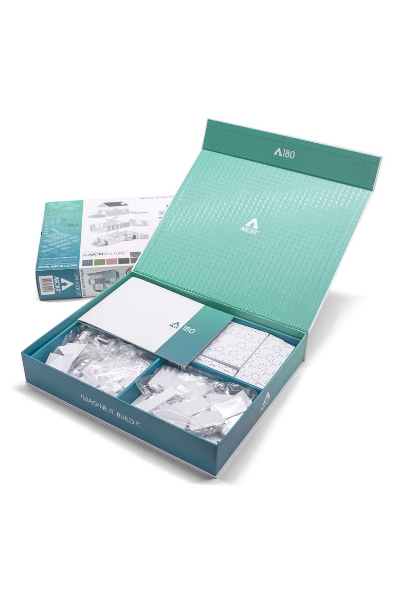 A180 Architectural Scale Model Building Kit, Alternate, color, WHITE