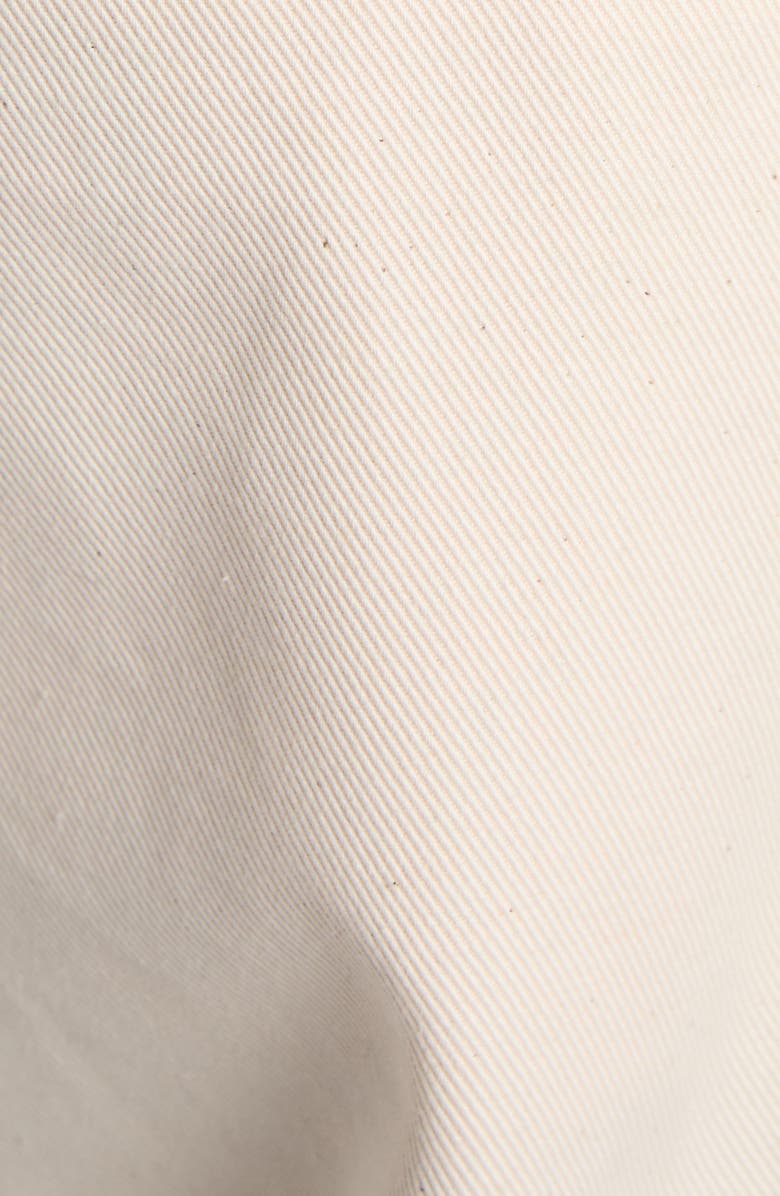 Moncler Pleated Cotton Stretch Twill Cargo Trousers, Alternate, color, Baby Powder