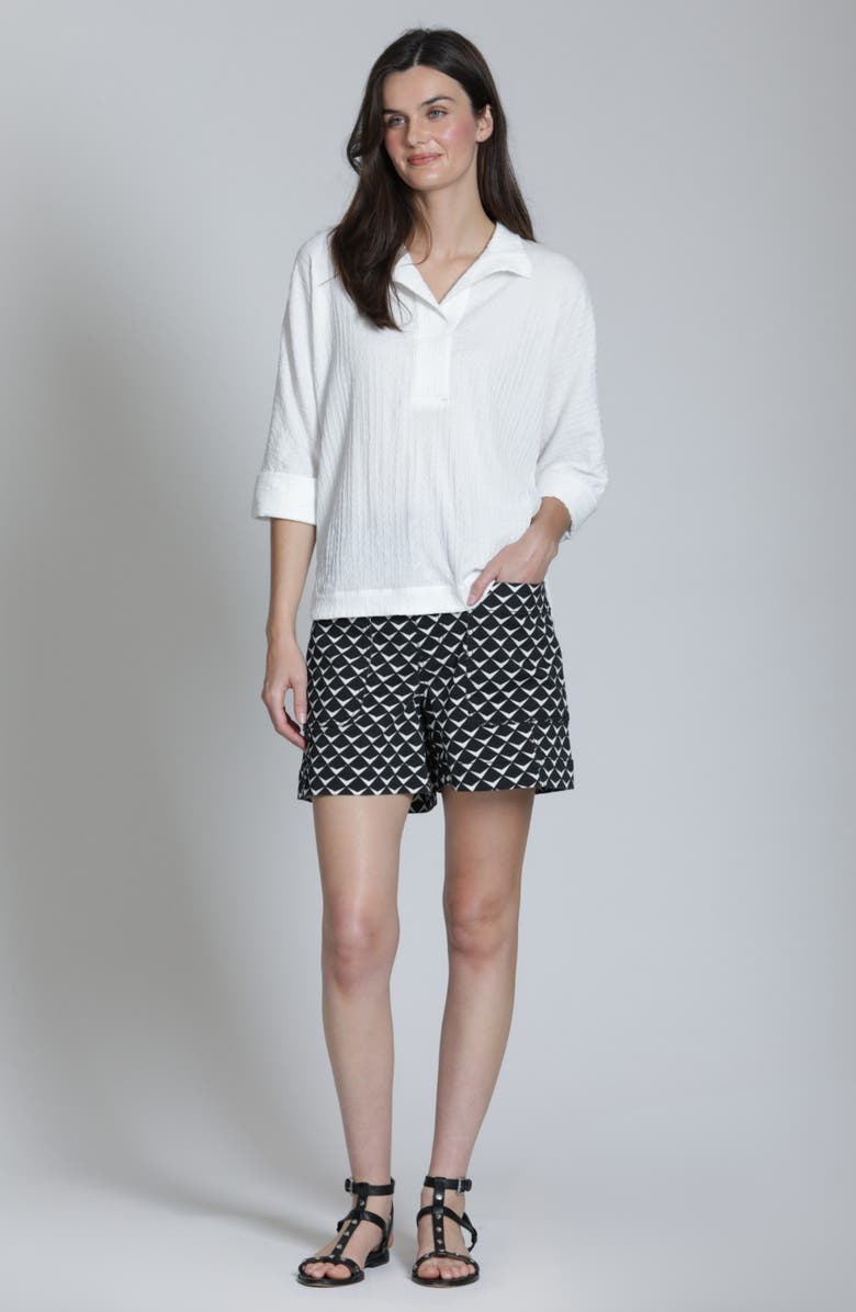 APNY Coastal Tie Waist Shorts, Alternate, color, 