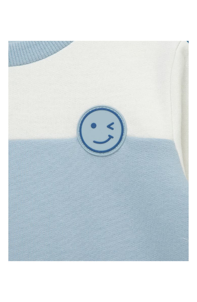 Little Me Colorblock Sweatshirt & Pants Set, Alternate, color, 