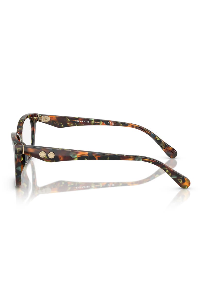 54mm Cateye Optical Glasses, Alternate, color, JADE TORTOISE / DEMO LENS