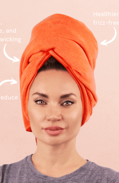 Sleeke Hair Microfiber Hair Towel In Sand
