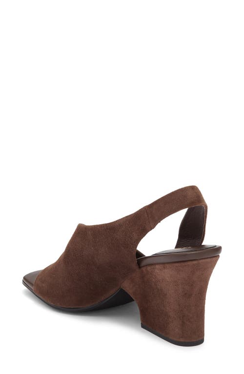 Jeffrey Campbell Pastiche Half D'orsay Sandal In Brown