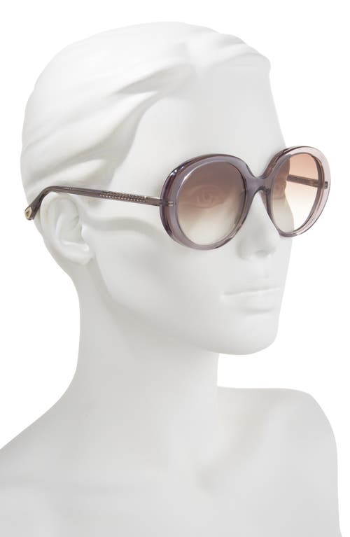 Chloé Core 54mm Round Sunglasses